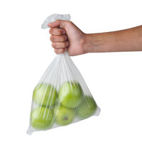 Perforated Produce Bags 12" x 20" Clear Case of 4 Rolls 3000 Bags 