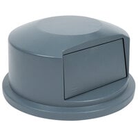 Rubbermaid FG264788GRAY BRUTE Gray Round Dome Top for FG264300 Containers 44 Gallon