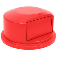 Rubbermaid FG264788RED BRUTE Red Round Dome Top for FG264300 Containers 44 Gallon