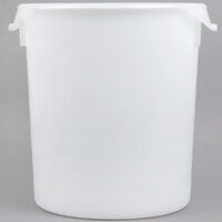 Rubbermaid FG572800WHT 22 Qt. White Round Food Storage Container