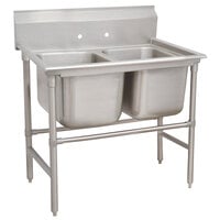 Advance Tabco 94-2-36 Spec Line Two Compartment Pot Sink - 44 inch