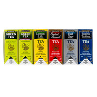 Bigelow Green and Black Tea Bag Variety Pack - 168/Case
