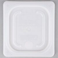 Rubbermaid FG143P00WHT 1/6 Size White Soft Sealing Food Pan Lid