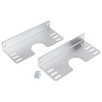 Hatco ADJ-ANGLE Adjustable Angle Brackets for Single Strip Warmers - 2/Set