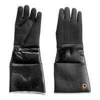 San Jamar Rotissi-Glove 17" Neoprene Gloves T1217 - Elbow Length