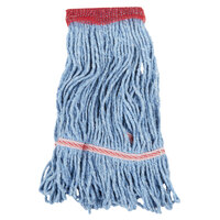 Continental HuskeePro A02601 Blue Small Blend Looped End Wet Mop Head with 5" Headband