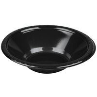 Creative Converting 28134051B 12 oz. Black Velvet Plastic Bowl - 240/Case