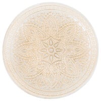 The Jay Companies 1900051 13 inch Round Divine Gold Glass Charger Plate
