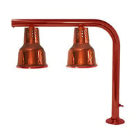 Hanson Heat Lamps FLD/FM/SC Dual Bulb Heat Lamp with Smoked Copper Finish