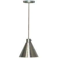 Hanson Heat Lamps 400-SMT-SS Rigid Ceiling Mount Heat Lamp with Stainless Steel Finish