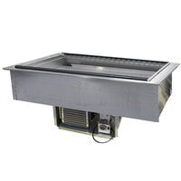 Delfield N8157-FA Four Pan Drop In Forced Air Refrigerated Cold Food Well
