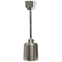 Hanson Heat Lamps 700/RET/SS Retractable Cord Ceiling Mount Heat Lamp with Stainless Steel Finish