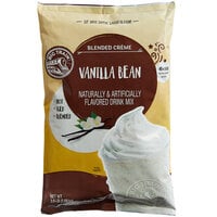 Big Train Vanilla Bean Blended Creme Frappe Mix - 3.5 lb.