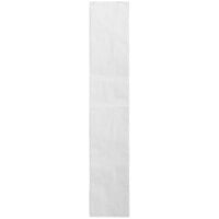 Choice 4 1/2" x 2 1/2" x 24" Plain Unwaxed Baguette Paper Bread Bag - 1000/Case