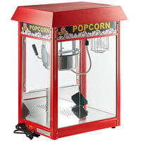 Carnival King PM30R Royalty Series 8 oz. Red Commercial Popcorn Machine / Popper - 120V, 1320W