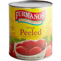 Furmano's #10 Can Choice Whole Peeled Tomatoes in Juice