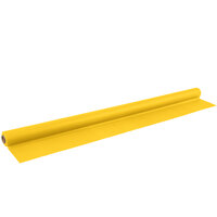 Creative Converting 763269B 100' School Bus Yellow Plastic Tablecover