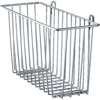 Metro H210C Chrome Storage Basket for Wire Shelving 17 3/8 inch x 7 1/2 inch x 5 inch