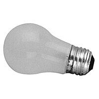 All Points 38-1038 40 Watt Frosted White Appliance Light Bulb with Medium Base - 120V