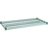 Regency 18" x 36" NSF Green Epoxy Wire Shelf