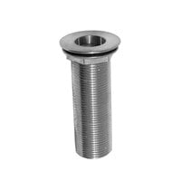 All Points 56-1215 Nickel Plated Brass Sink Drain - 1 inch NPS; 4 inch Long; 1 3/8 inch Sink Opening