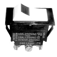 All Points 42-1242 On/Off/On Lighted Rocker Switch - 15A/125V, 10A/250V