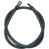 All Points 38-1366 Black Ignition Wire; 24"; 1/4" Female Push-Ons