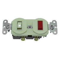 Kason® ELE00V0277 Switch with Signal Light; Red; 125V