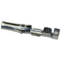 All Points 85-1075 Pin Connector; 1/8 inch Female Push-On; Straight Crimp End
