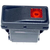 All Points 42-1325 Momentary On/Off Lighted Rocker Switch