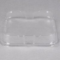Solut 04818 8 inch x 8 inch Clear Cake Pan Dome Lid - 250/Case