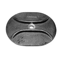 All Points 24-1000 4 3/4" X 6 3/4" Boiler / Steamer Hand Hole Cover