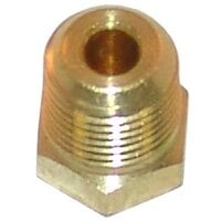 All Points 26-2509 Brass Hex Head Plug; 1/8" MPT