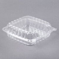 Bakery Take Out Containers,, Dessert Containers, Disposable Plastic  Clamshell Food Containers, Clear Hinged Food Container - Temu