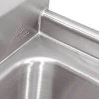 Advance Tabco 93-23-60 Regaline Three Compartment Stainless Steel Sink - 74 inch