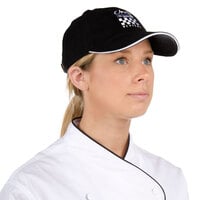 Chef Revival Black 6-Panel Baseball / Cap with White Logo