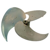 All Points 26-3463 Stainless Steel Fan Blade 10 inch Diameter x 1/2 inch Bore