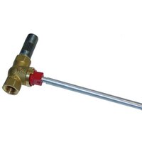 All Points 52-1141 Main Gas Valve; 3/8 inch Gas In / Out