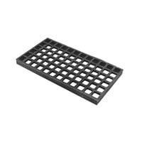 All Points 24-1046 15 inch x 8 inch Cast Iron Bottom Broiler Grate