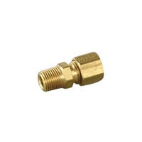 All Points 26-1397 Male Connector; 1/8 inch MPT; 1/4 inch CCT Nut and Ferrule