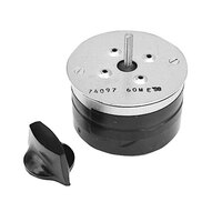 All Points 42-1161 Black and Silver Steamer Timer Knob / Plate
