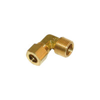 All Points 26-1416 Brass Male 90 Degree Elbow - 3/8" NPT