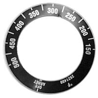 All Points 22-1533 Black Grill Dial Overlay (Off, 150-500)