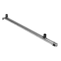 All Points 26-2008 22 3/4" Tubular Steel Burner with Air Shutter and Radiant Supports