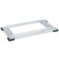 Metro Super Erecta D1824NCB Aluminum Truck Dolly Frame with Corner Bumpers 18" x 24"