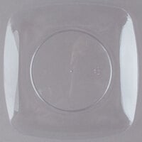 Fineline Renaissance 1508-CL 7 1/2" Clear Plastic Salad Plate - 120/Case