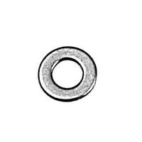 All Points 26-1156 Stainless Steel Flat Washer 18-8; Size 1/4" - 100/Box