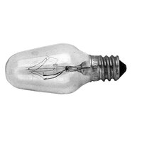 All Points 38-1030 10 Watt Clear Candelabra Base Light Bulb - 120V