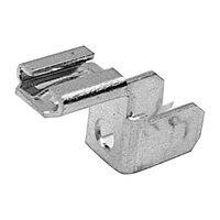 All Points 85-1046 Solderless Terminal Connector; 1/4" "Chair" Shape - 10/Pack
