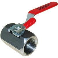 All Points 56-1335 Fryer Drain Valve with Lock - 1 1/4 inch FPT